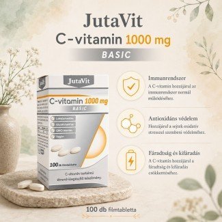 JutaVit C-vitamin 1000mg Basic tabletta 100db