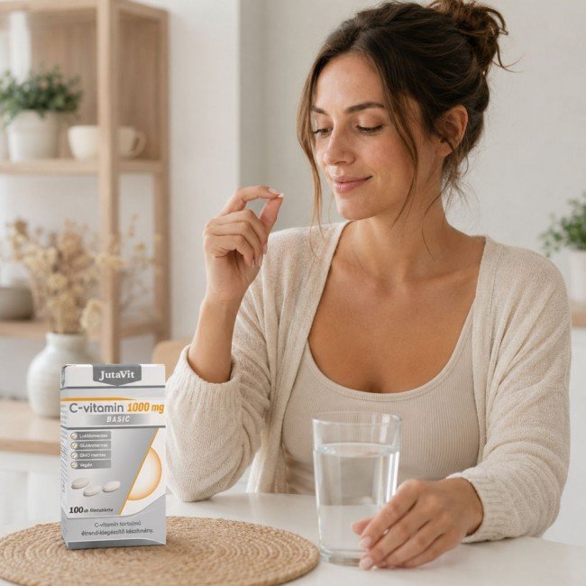 Jutavit c-vitamin 1000mg tabletta 100db
