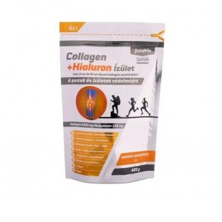 Jutavit Collagen + Hialuron ízület narancs-grapefruit 400g