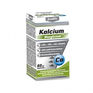 JutaVit Kalcium biszglicinát+D3+K2+K1 60db