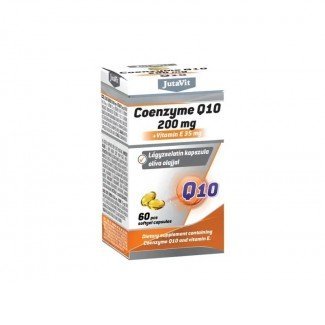 Jutavit Koenzim Q10 200 mg + Vitamin E kapszula 60db