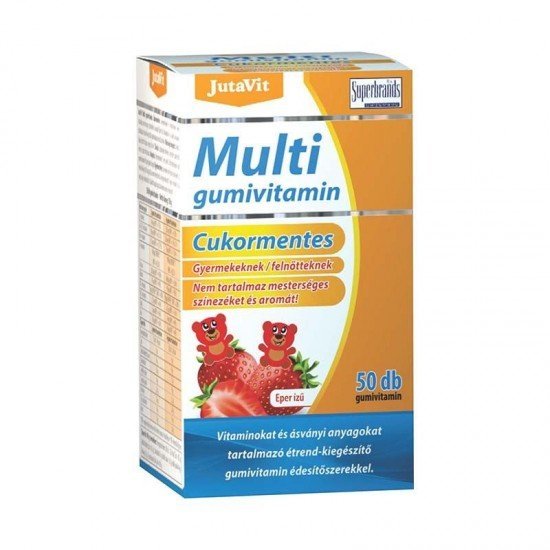 Jutavit multivitamin gumicukor cukormentes 50db