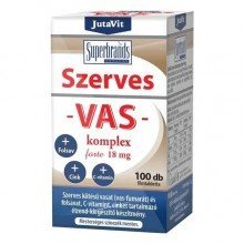 Jutavit szerves vas komplex forte 18 mg 100db