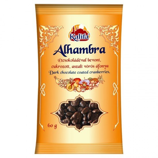Kalifa alhambra étcsokoládés áfonya 60g