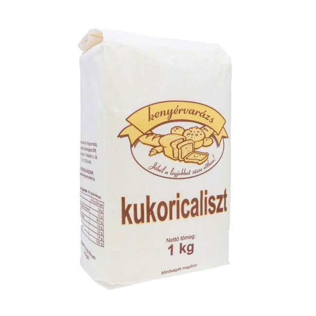 Kenyérvarázs kukoricaliszt 1000g Kenyérvarázs kukoricaliszt 1000g