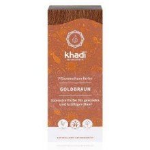 Khadi bio hajfesték por aranybarna 100g