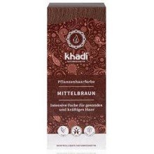 Khadi bio hajfesték por középbarna 100g