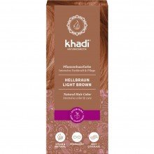 Khadi bio hajfesték por világosbarna 100g