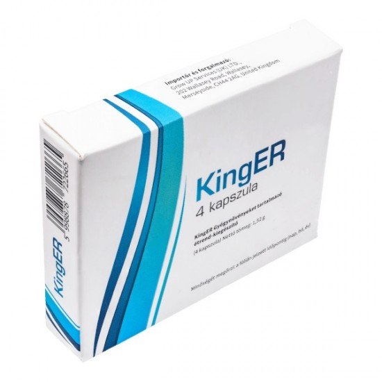 KingER kapszula 4db KingER kapszula 4db