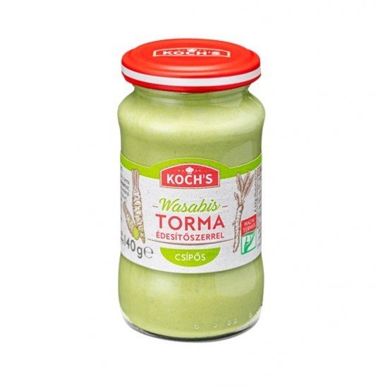 Kochs wasabis torma édesítőszerrel 140g