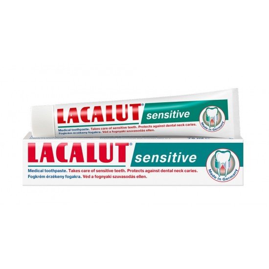 Lacalut fogkrém sensitive 75ml