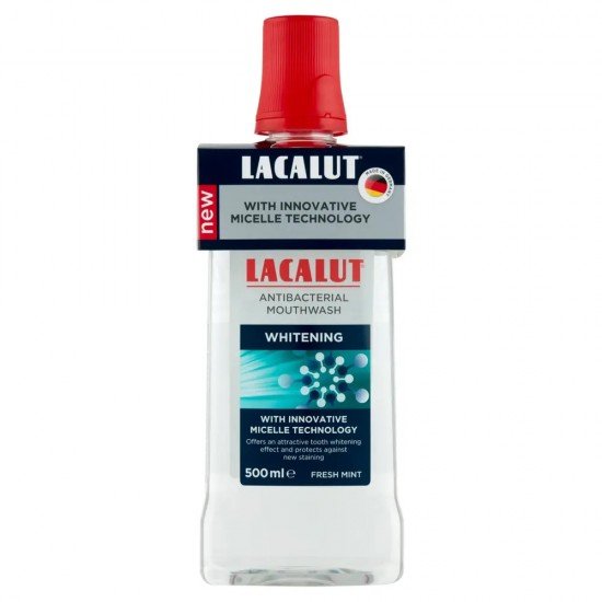 Lacalut szájvíz whitening 500ml