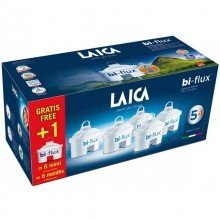 Laica bi-flux vízszűrőbetét univerzális 5+1db ajándék 6db