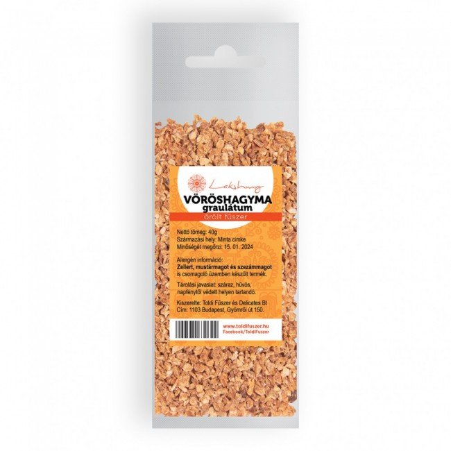 Lakhsmy vöröshagyma granulátum 40g