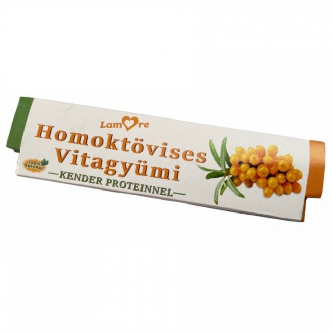 Lamore homoktövis vitaminszelet kenderprotein 30g Lamore homoktövis vitaminszelet kenderprotein 30g