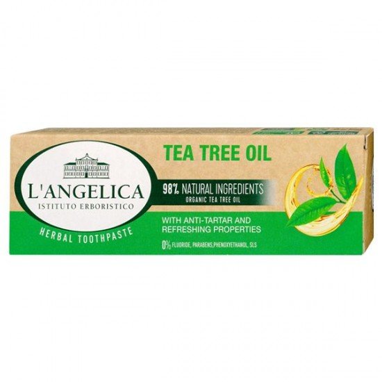 Langelica herbal fogkrém teafaolaj 75ml