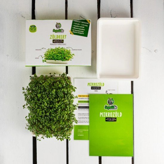 Legeldle Zöldkert készlet Mikrozöld csíráztatáshoz Legeldle Zöldkert készlet Mikrozöld csíráztatáshoz