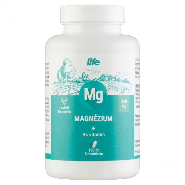 Life magnézium+b6 vitamin filmtabletta 150db