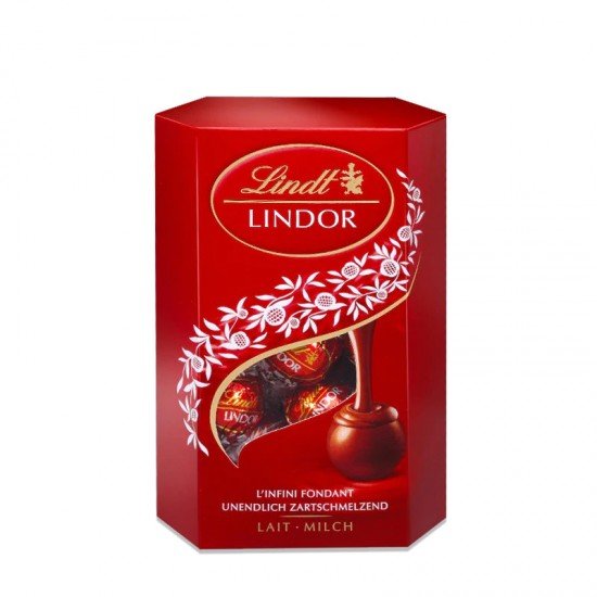 Lindor tejcsokoládé golyók diszdoboz 50g