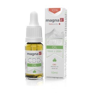 Magna G&T 10% CBD olivaolajban 10ml