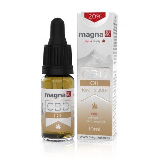 Magna G&T 20% CBD kendermagolajban 10ml Magna G&T 20% CBD kendermagolajban 10ml
