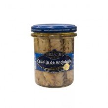 Makréla filé oliva olajban üvegben 195g