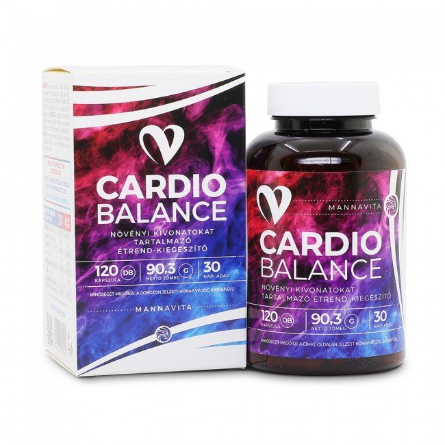Mannavita CARDIO Balance vérnyomás komplex 120db Mannavita CARDIO Balance vérnyomás komplex 120db