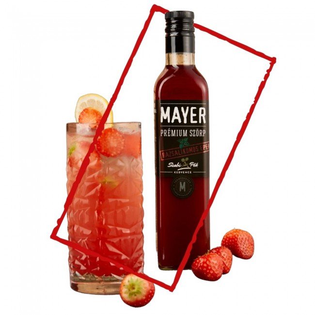 Mayer bazsalikomos eperszörp 500ml