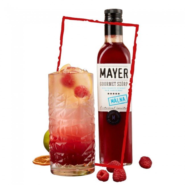 Mayer málna szörp édesítőszerrel 500ml