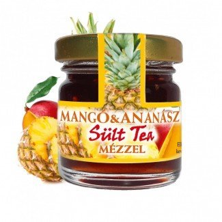 Mecsek sült tea mézzel mangó-ananász 40ml