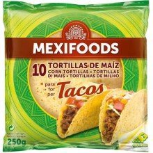 Mexifoods kukorica tortilla 16 cm 250g