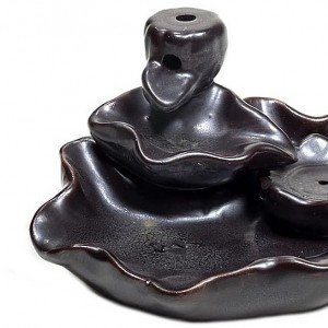 MIA box Visszaáramló Füstölőkúp Tartó Lótusz tó