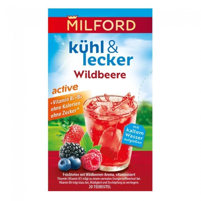 Milford kühl&lecker erdei gyümölcstea 20db Milford kühl&lecker erdei gyümölcstea 20db