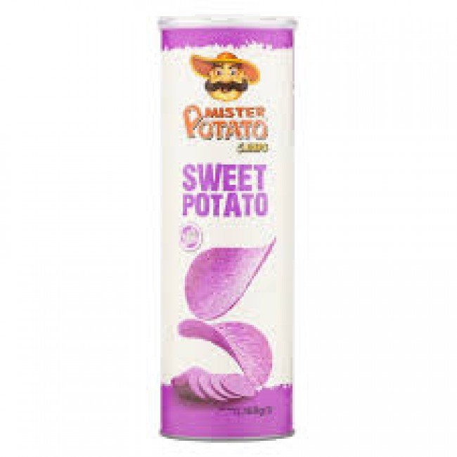 Mister Potato gluténmentes chips édesburgonya 160g