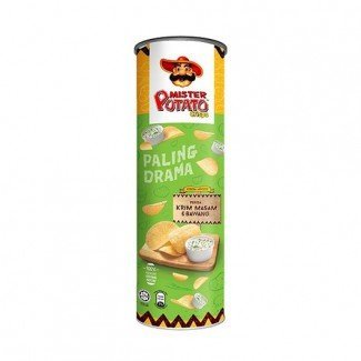 Mister Potato gluténmentes chips hagymás tejfölös 160g