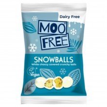 Moo free vegán fehércsoki hógolyó 35g