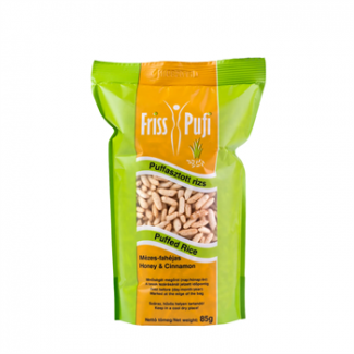 Moonrice puffasztott rizs méz-fahéj 85g
