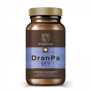 Myrobalan dranpa agyserkentő és memóriajavító gyógynövény-komplex vegán kapszula 60db