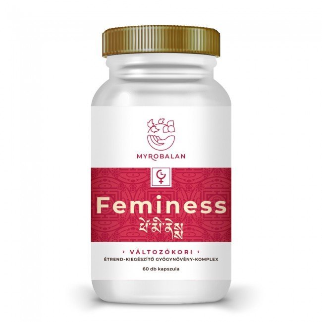 Myrobalan feminess könnyed változókor gyógynövény-komplex vegán kapszula 60db