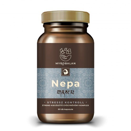 Myrobalan nepa nyugodt tudat gyógynövény-komplex vegán kapszula 60db