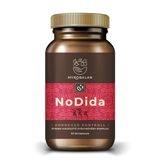 Myrobalan nodida candida, gombák és élősködők elleni gyógynövény-komplex vegán kapszula 60db