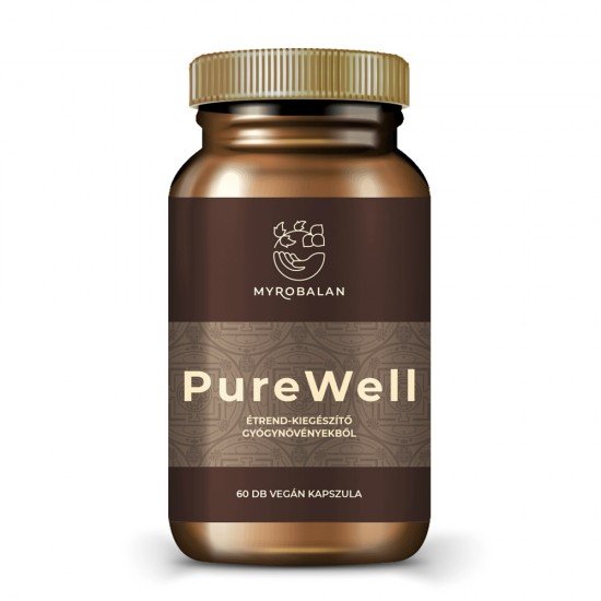 Myrobalan purewell béltisztító gyógynövény-komplex vegán kapszula 60db