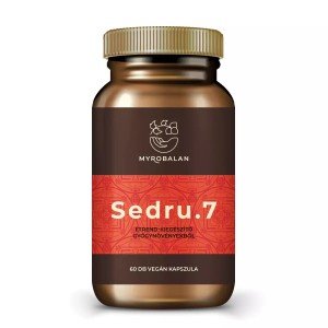 Myrobalan sedru.7 emésztést serkentő gyógynövény-komplex vegán kapszula 60db
