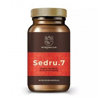 Myrobalan sedru.7 emésztést serkentő gyógynövény-komplex vegán kapszula 60db
