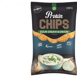 Nano protein chips tejfölös hagymás 40g