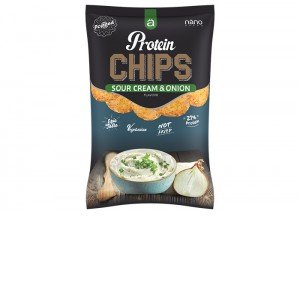Nano protein chips tejfölös hagymás 40g