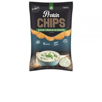 Nano protein chips tejfölös hagymás 40g
