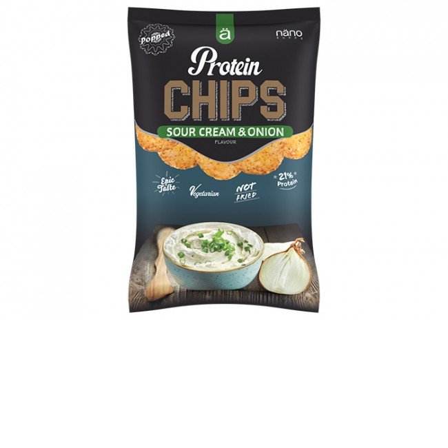 Nano protein chips tejfölös hagymás 40g