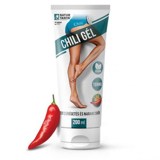 Natur Tanya Chillishape gél - Helyi fogyasztó és narancsbőr ellen 200ml