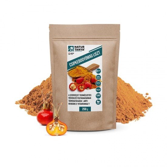 Natur Tanya csipkebogyómag liszt 250g Natur Tanya csipkebogyómag liszt 250g
